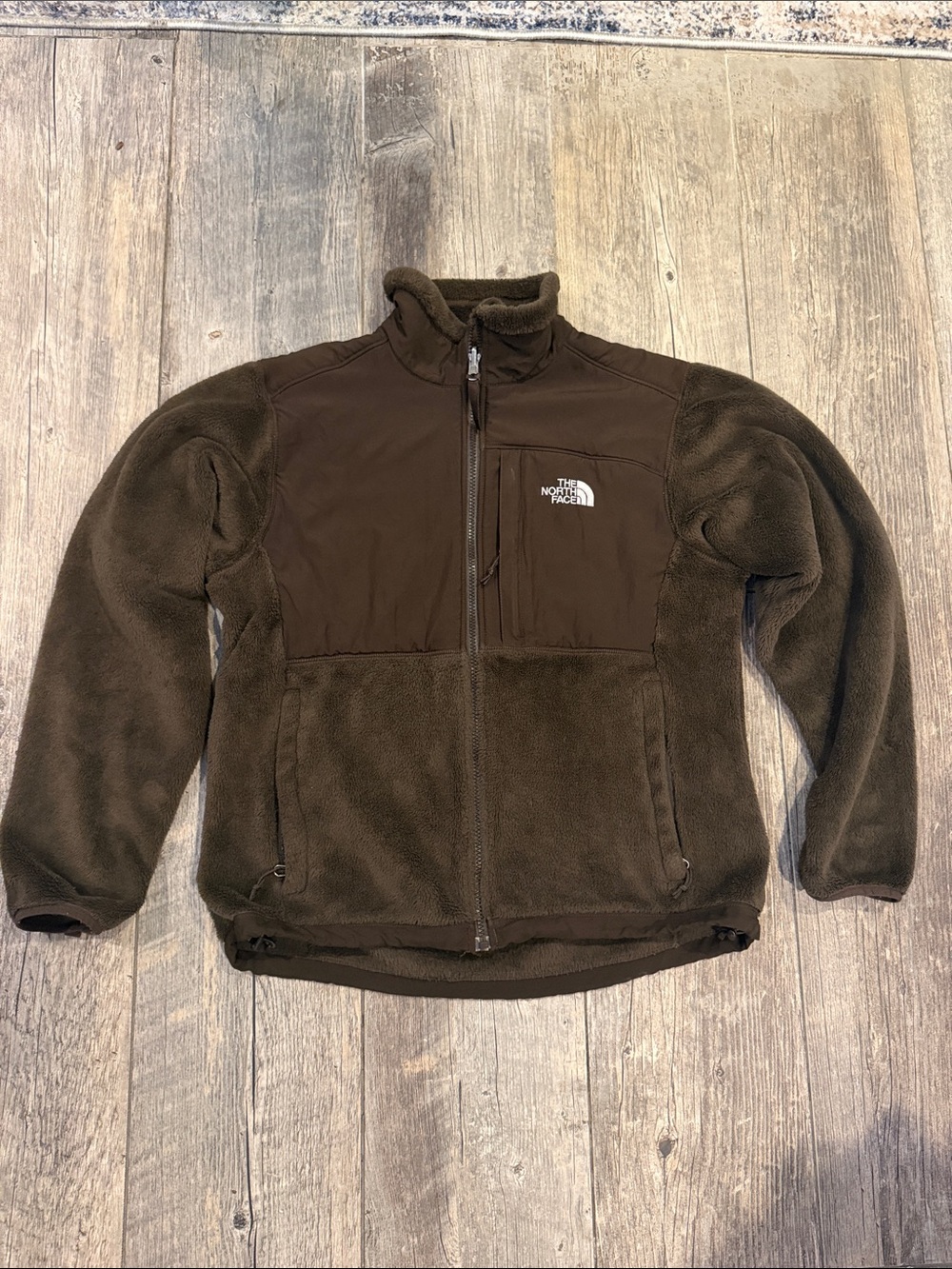 The North Face Brown Full-Zip Fleece Jacket